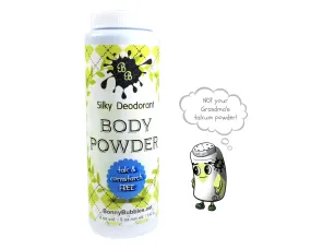 . BODY POWDER, Pick a Scent - Talc and Cornstarch Free, 8 oz