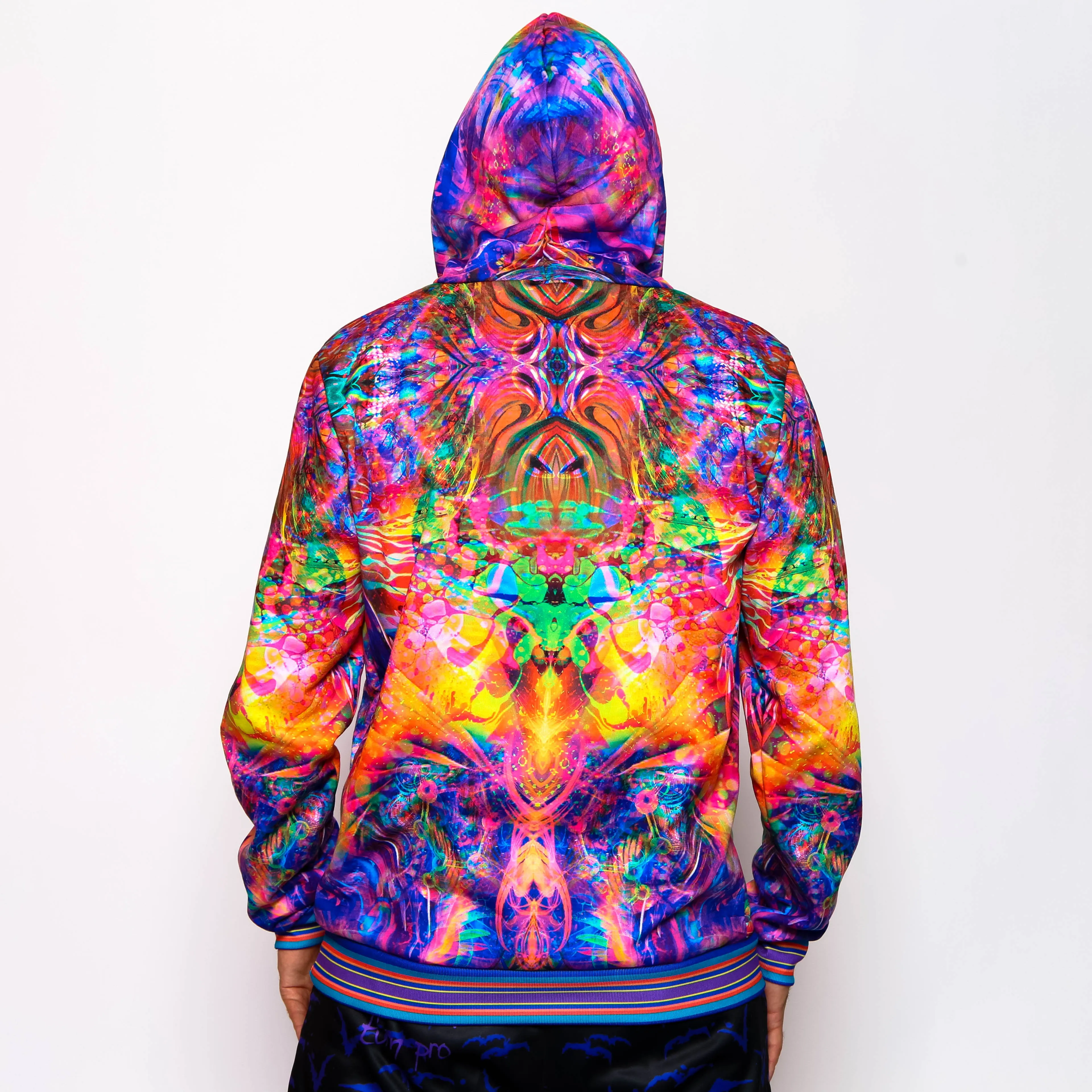 Abstract Pullover Hoodie