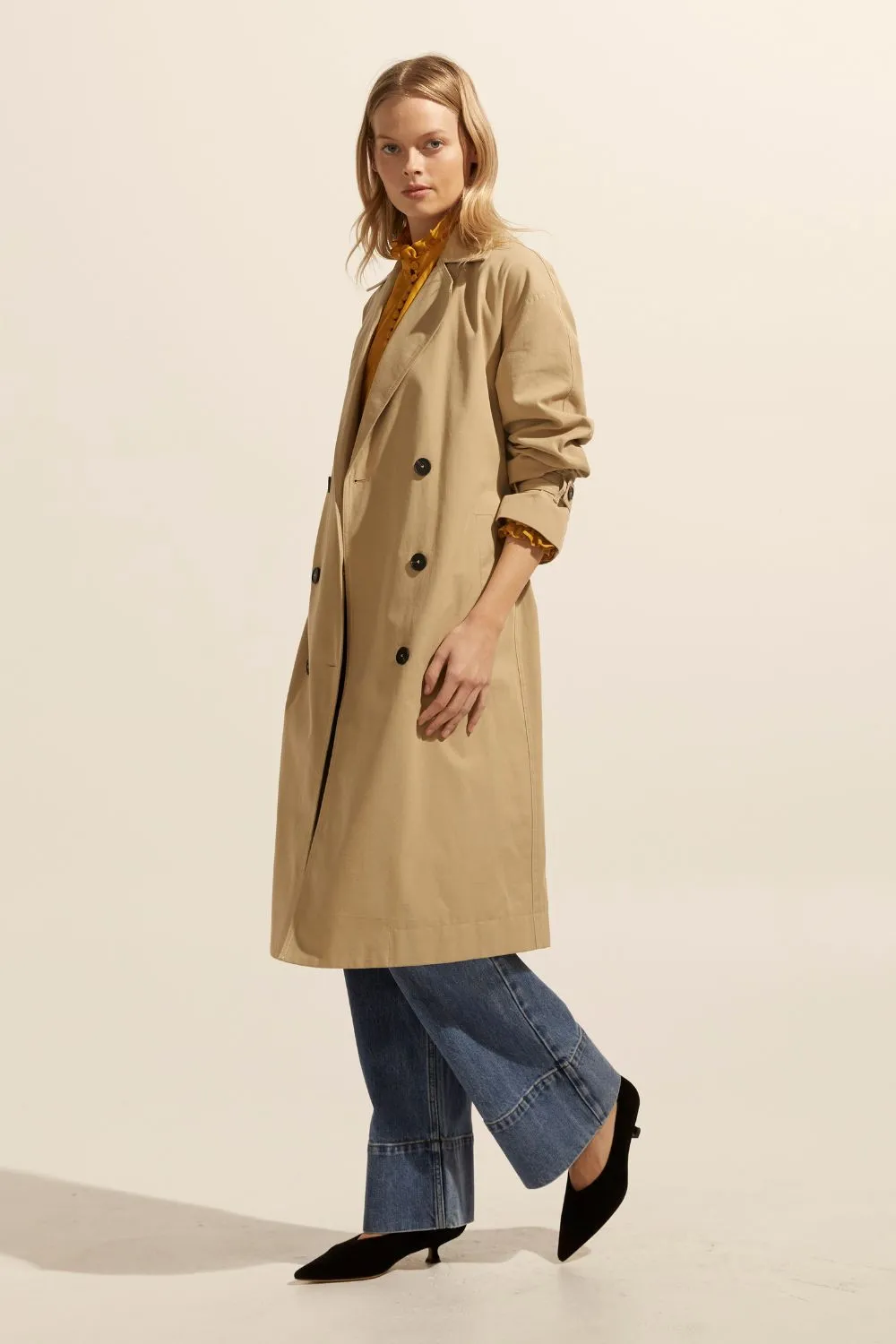 Agent coat - Stone