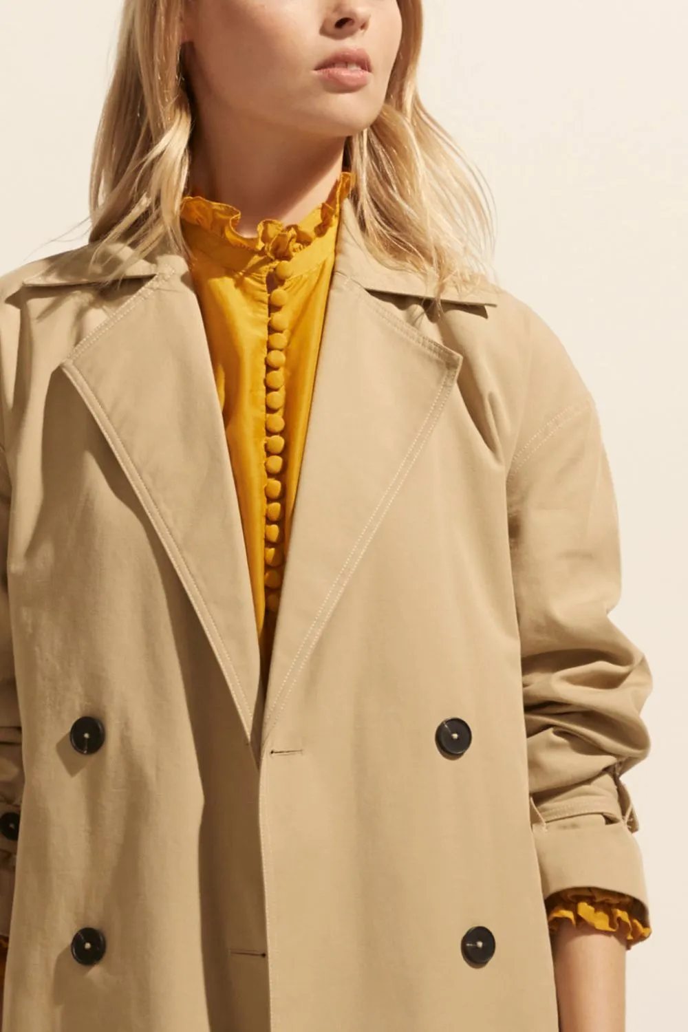 Agent coat - Stone