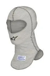 ALPINESTARS ZX BALACLAVA LT GRAY ONE SZ