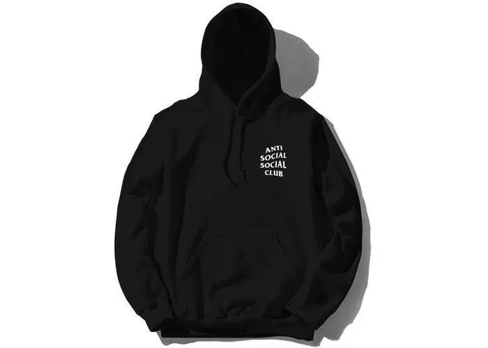 Anti Social Social Club "Kkoch" Hoodie Black