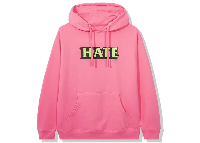 Anti Social Social Club "Samsies" Hoodie Pink