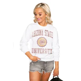 ARIZONA STATE SUN DEVILS "SEAL OF APPROVAL" PERFECT CREW SWEATSHIRT
