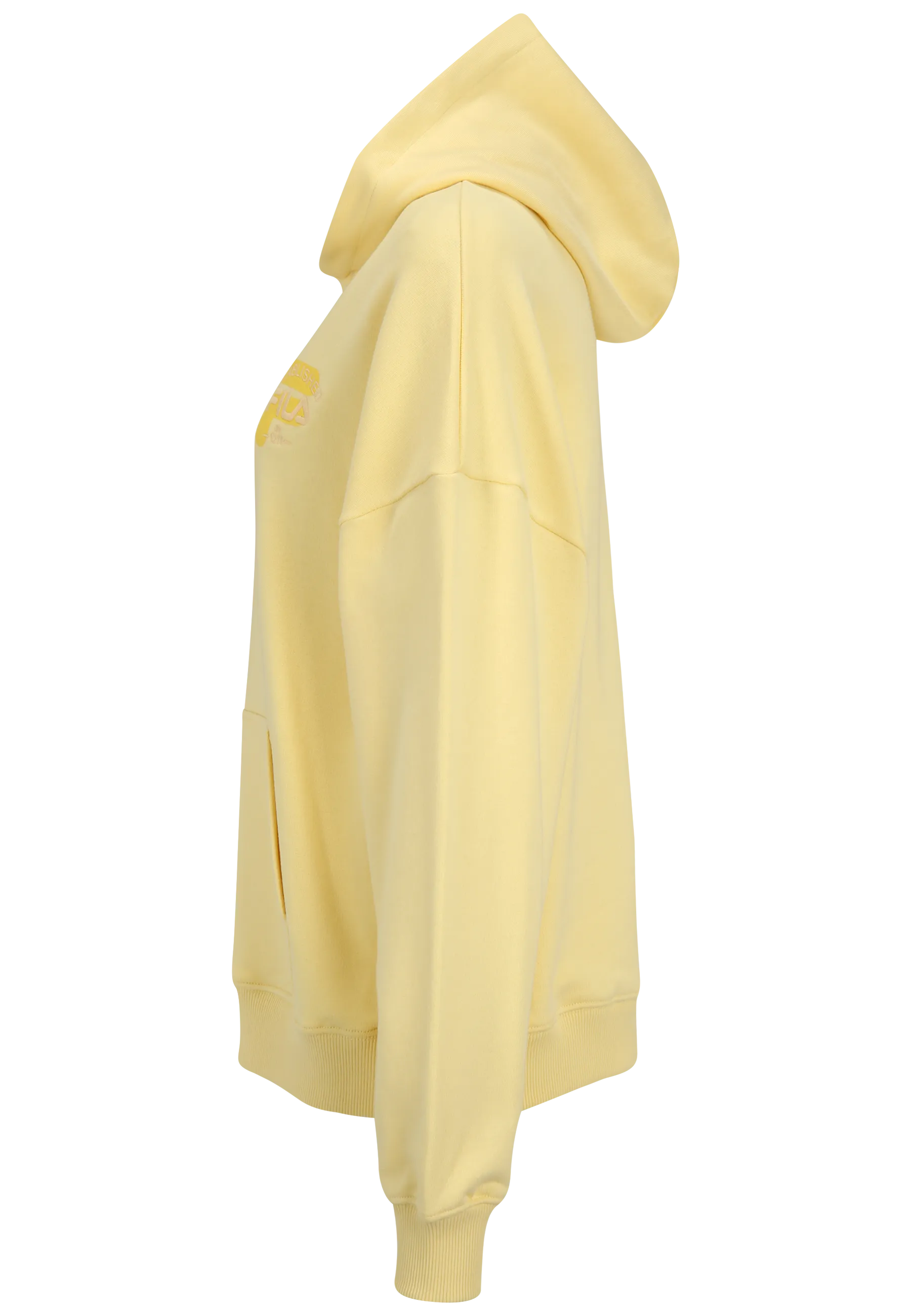 Bakum Oversized Sweat Hoodie - Pale Banana