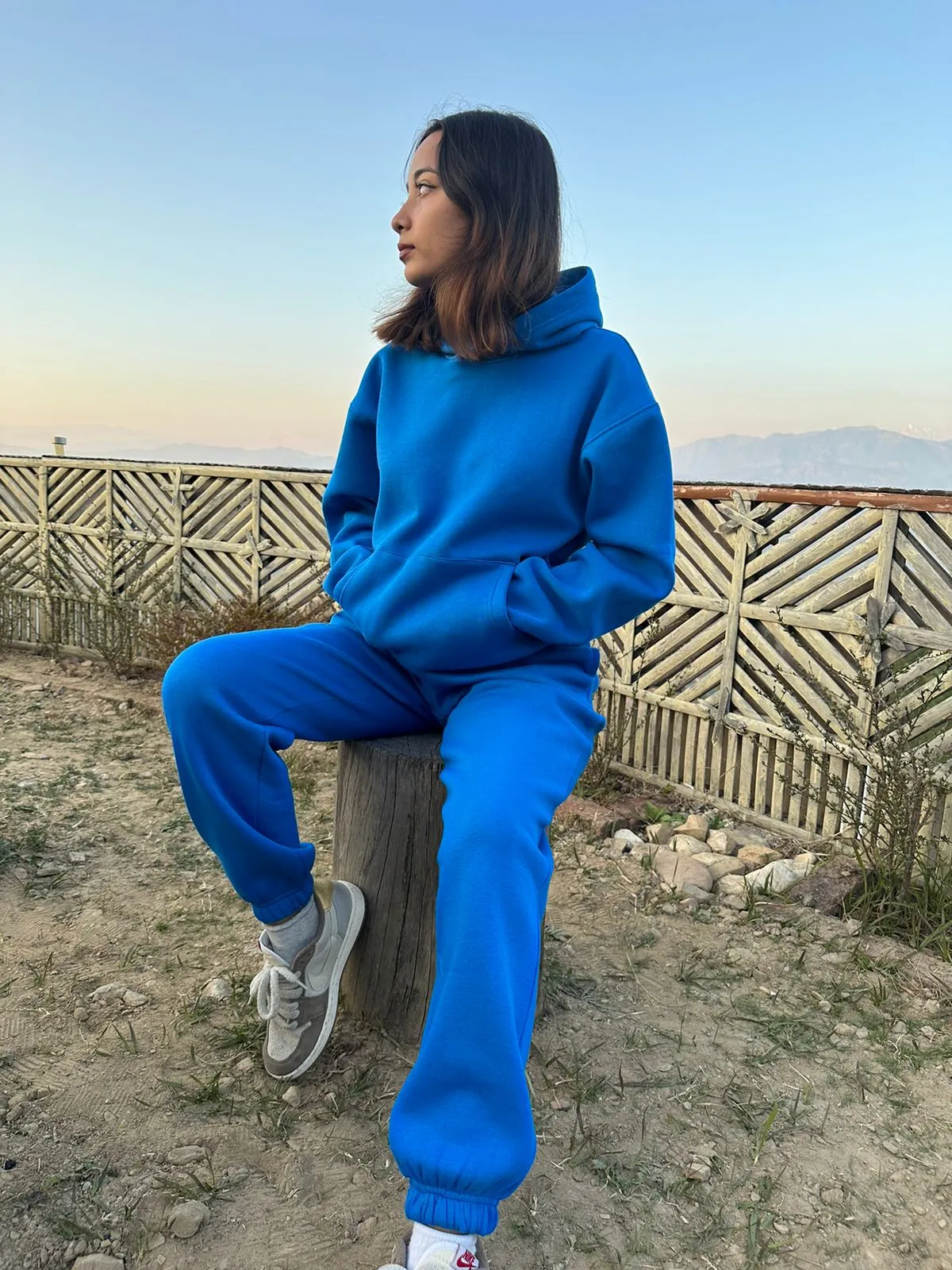 Blue Mood Hoodie