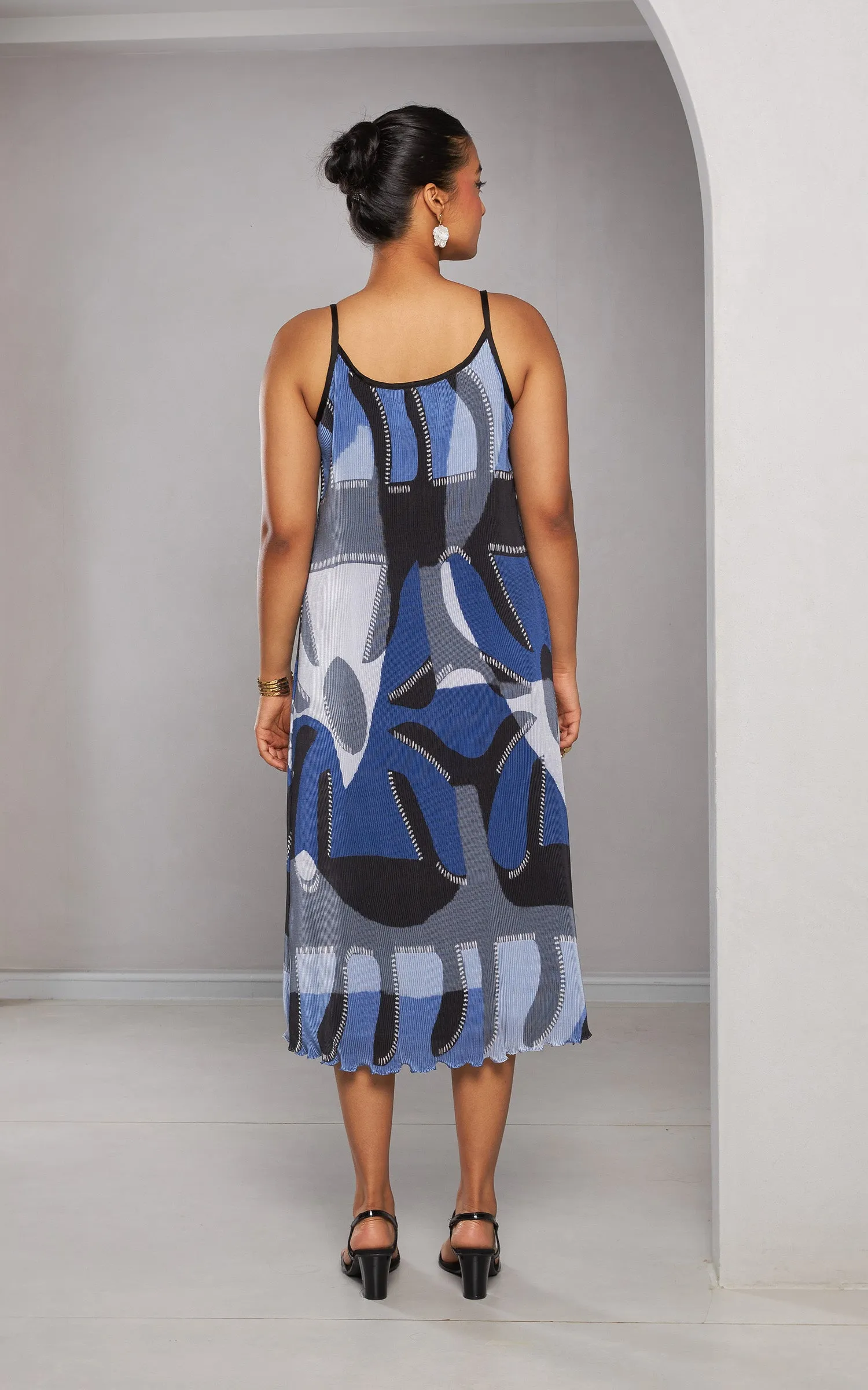 Blue Strap Dress