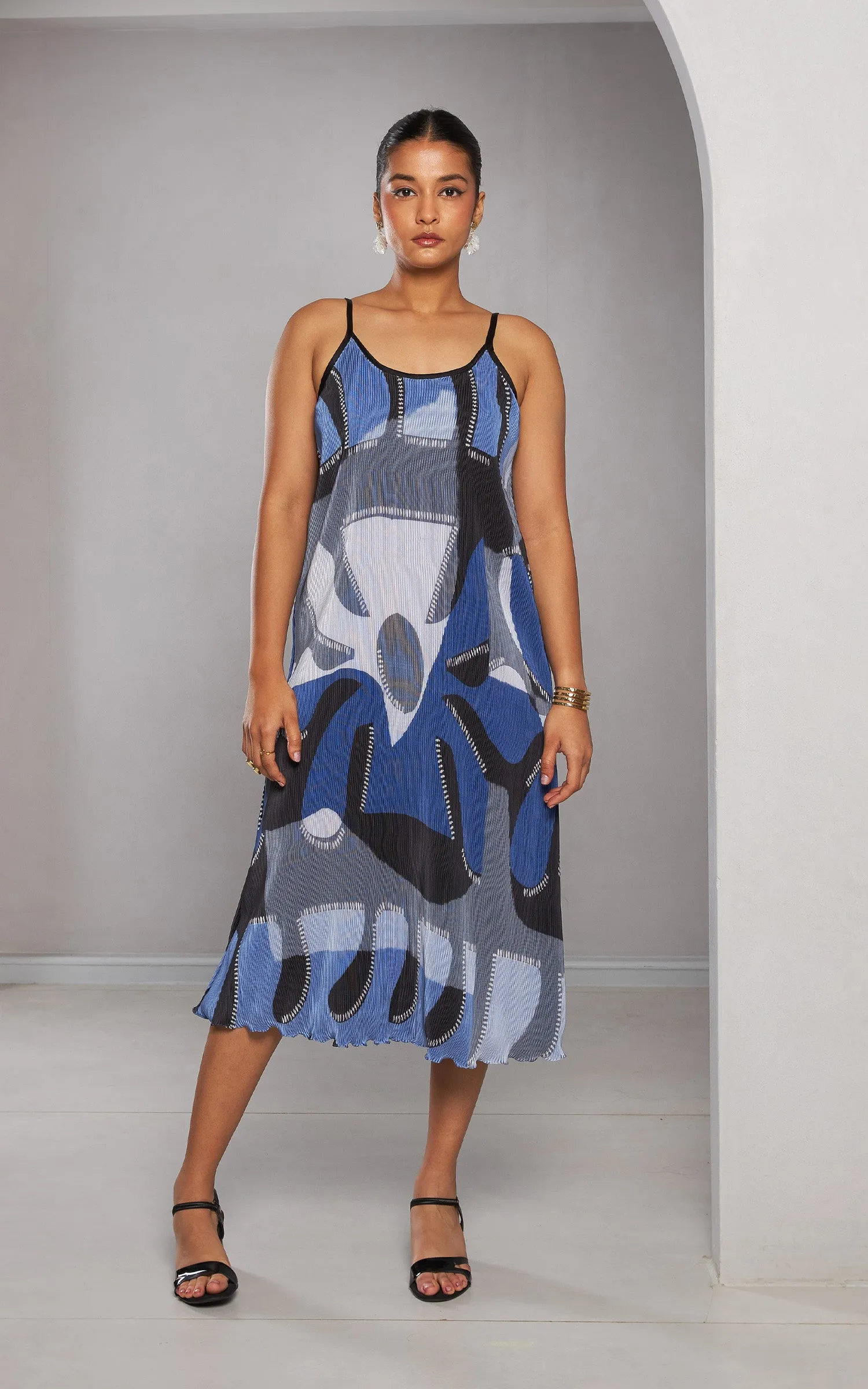 Blue Strap Dress