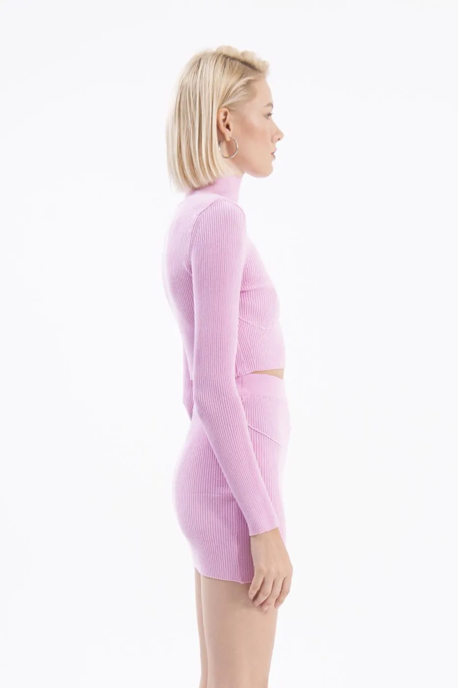 BSL Women Knitted mini skirt - Pombal