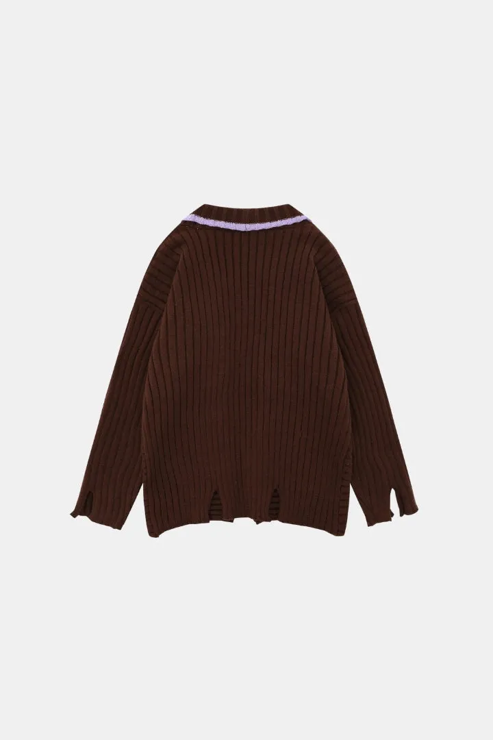 Cardigan Without Closure