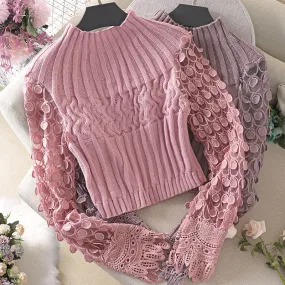 Circle Bubble Blouse