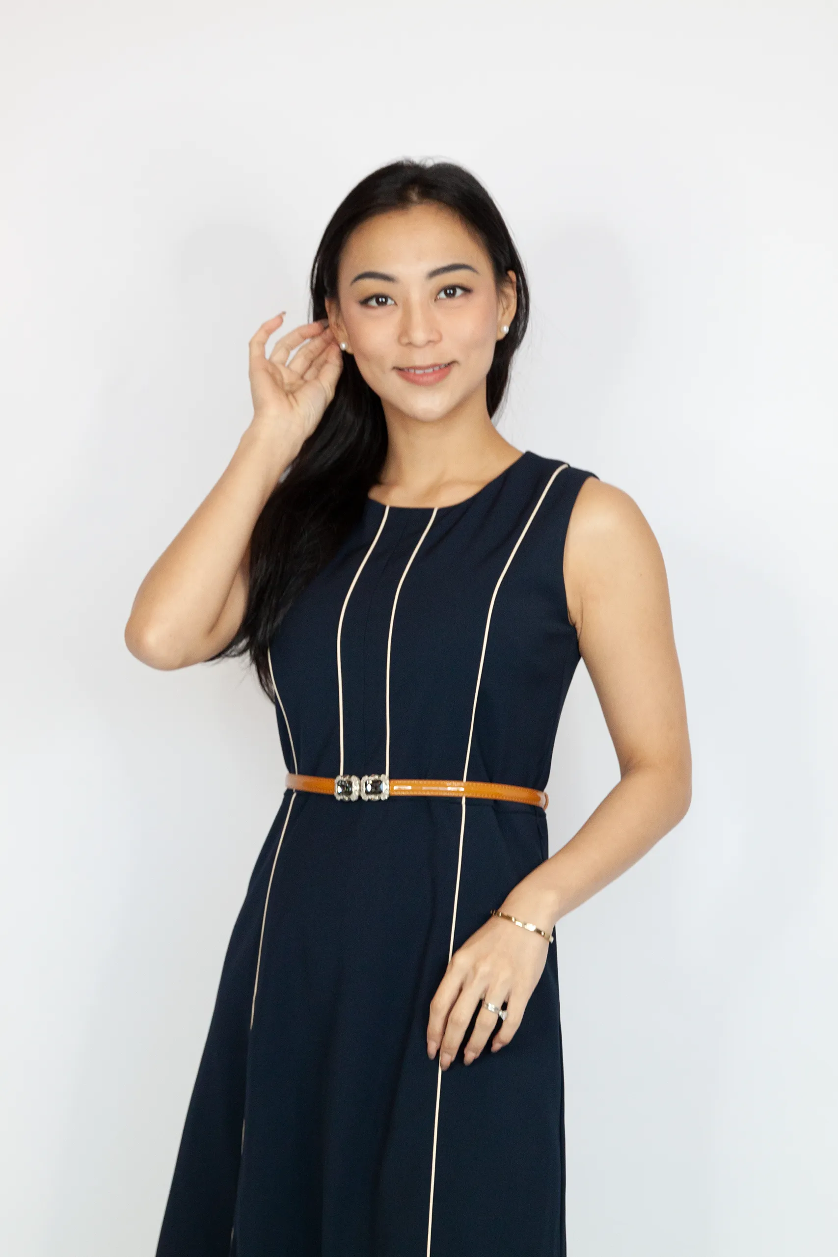 Classy Bold Line Dress