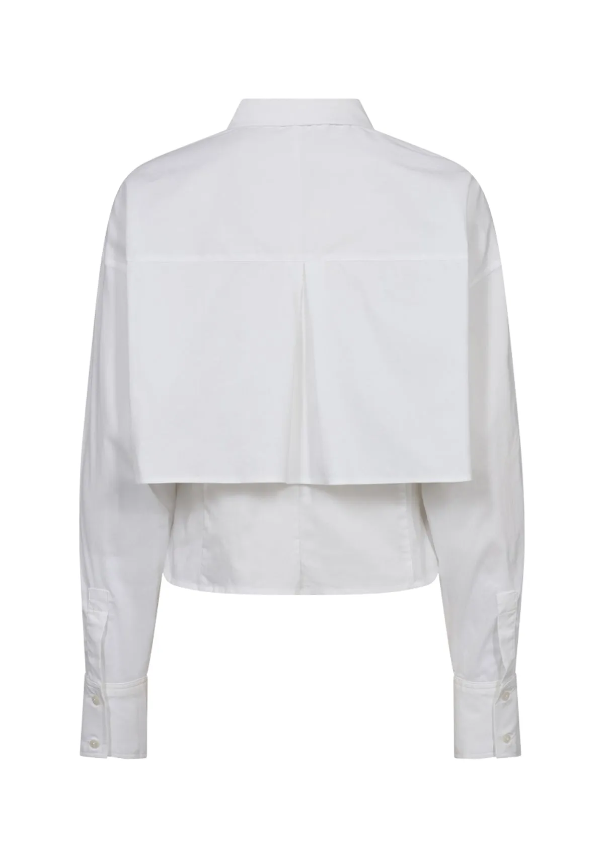 Co'Couture Sandy Double Layer Shirt White