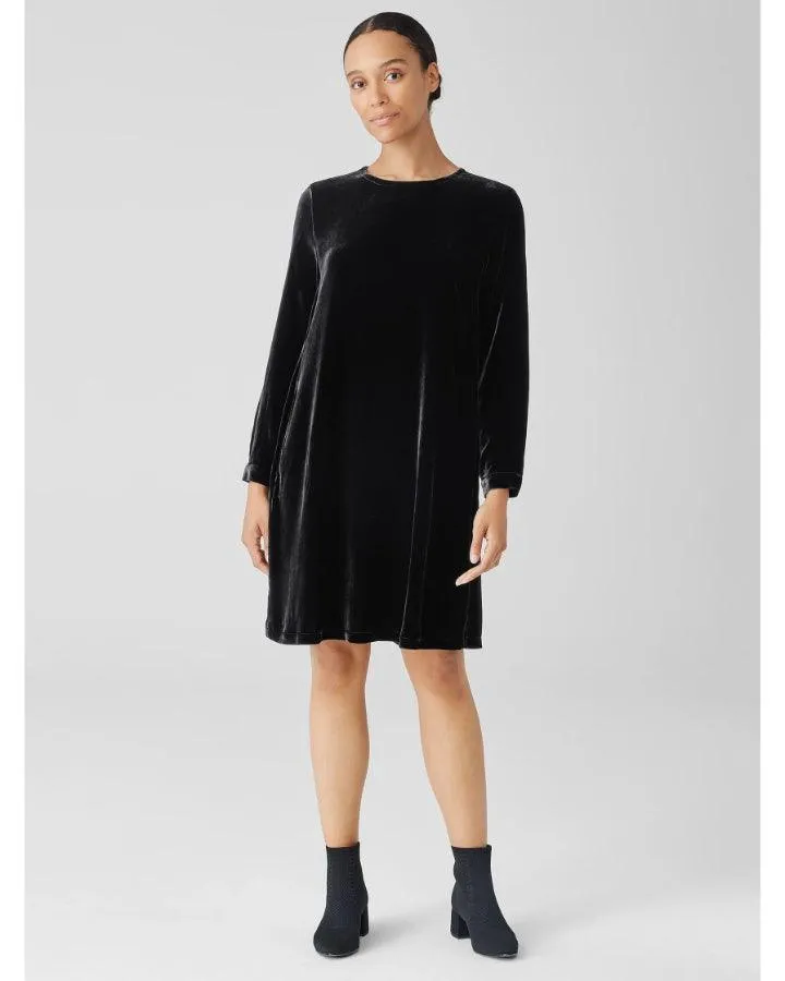 Eileen Fisher Velvet Knee Length Dress