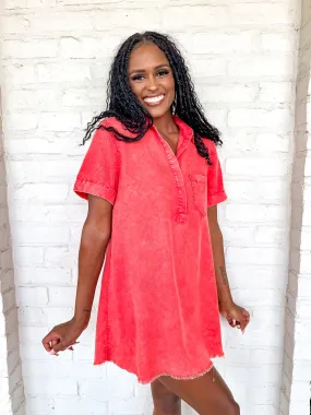 Forever On My Mind Dress Red