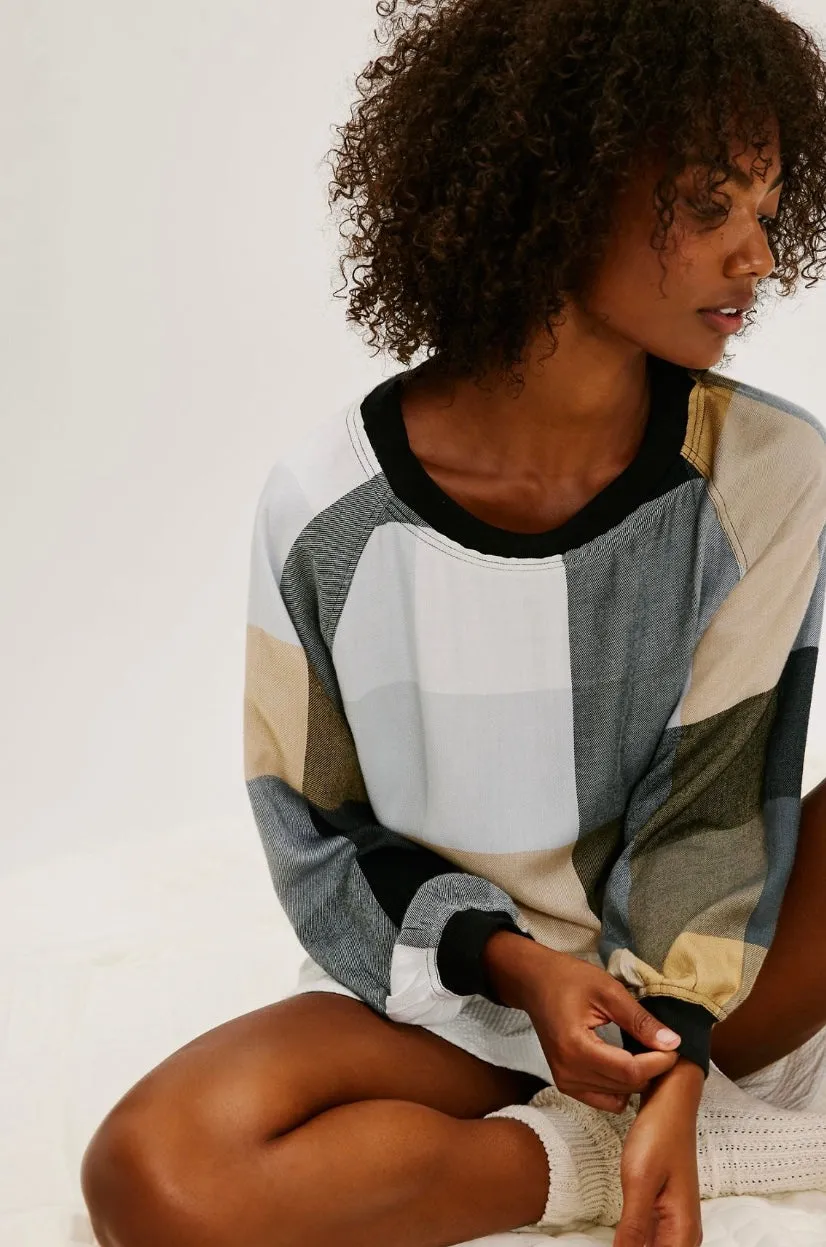 Free People Sugar Cookie Flannel Pullover