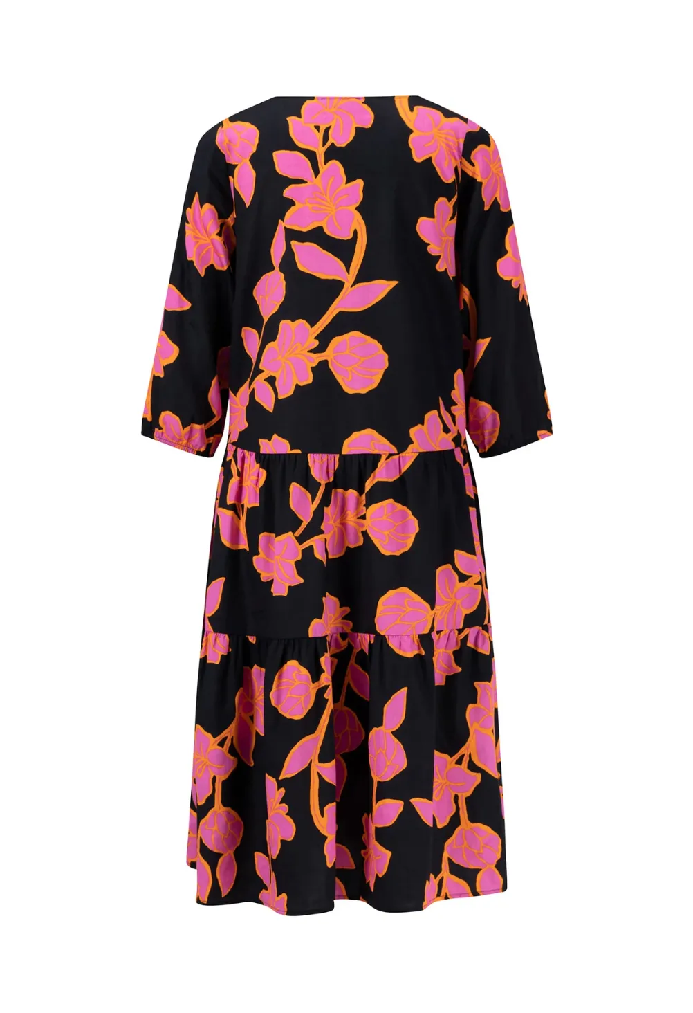 Fynch-Hatton Bold Floral Tiered Dress 2088