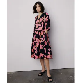 Fynch-Hatton Bold Floral Tiered Dress 2088