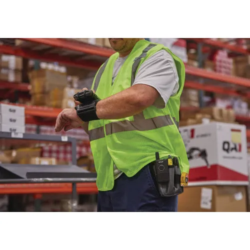 Glowear 8205hl-eco Class 2 Recycled Hi-vis Vest, Mesh, Polyester, X-small, Lime
