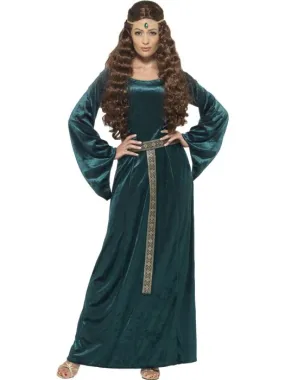 Green Medieval Maid