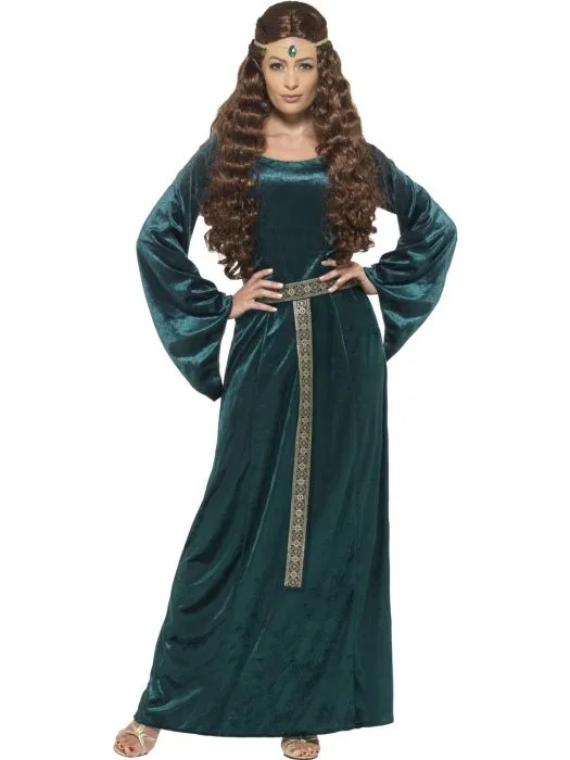 Green Medieval Maid