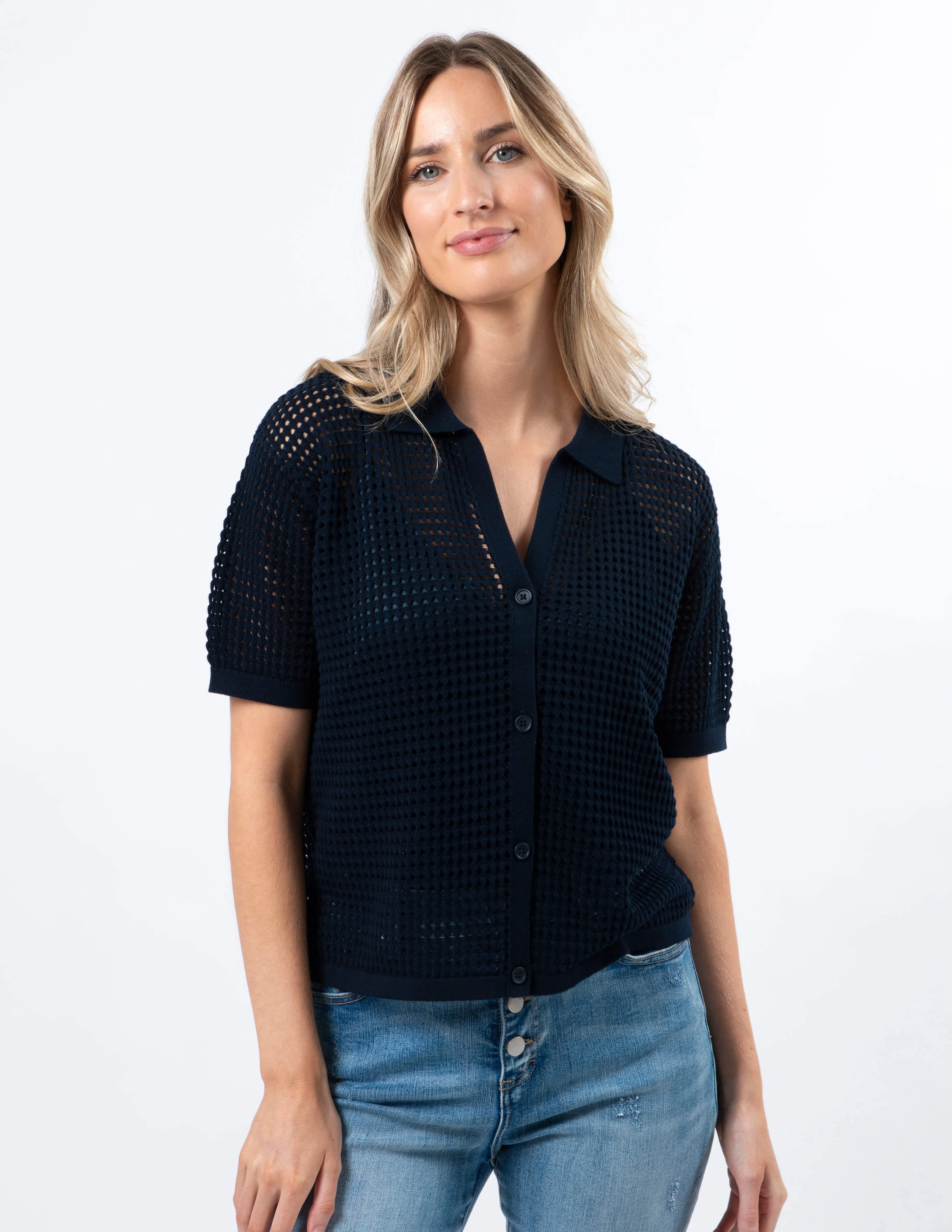 Holly Top - Navy