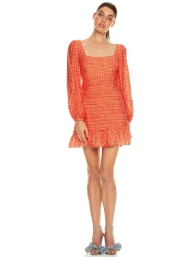 HONEY HUE L/S MINI DRESS