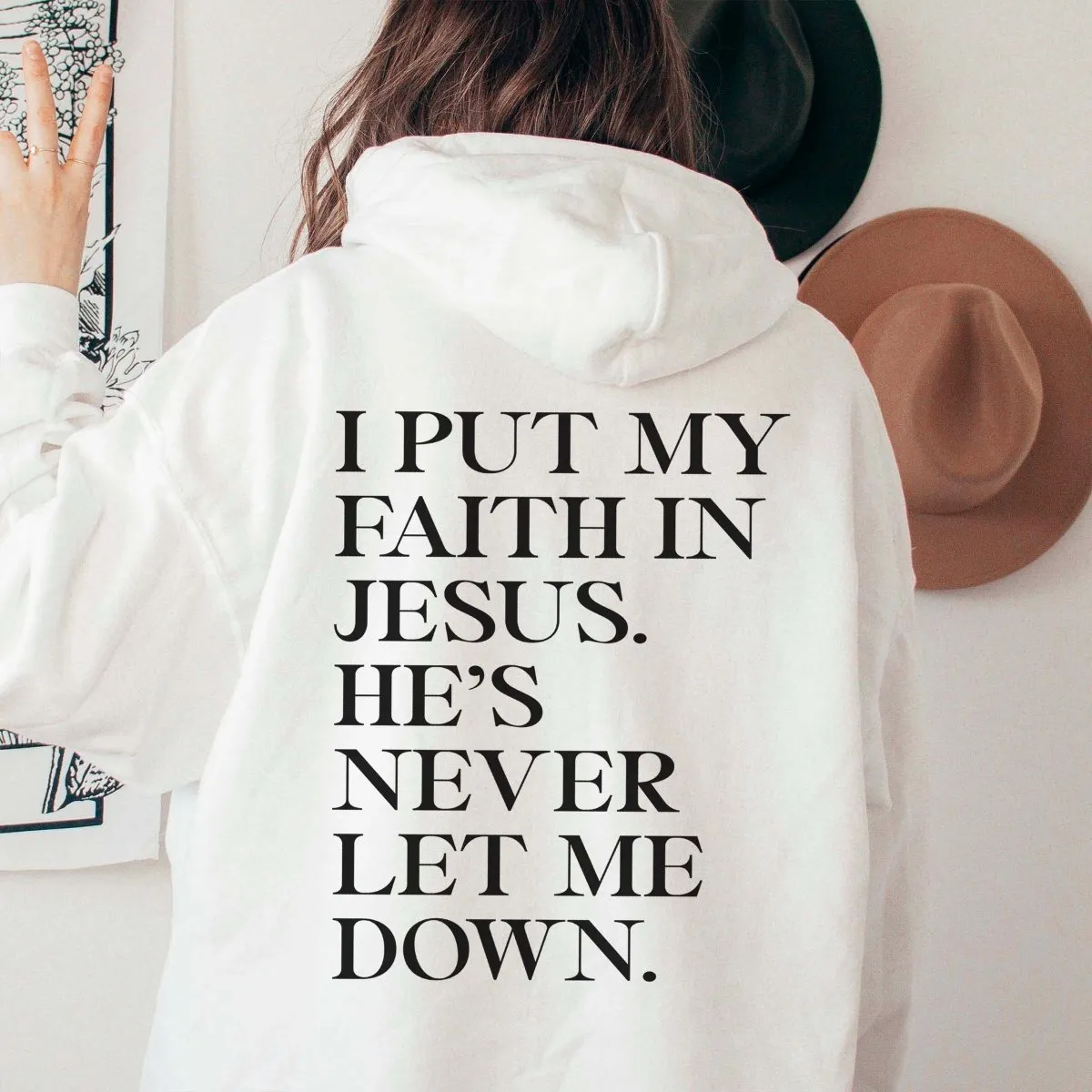 I Put My Faith In Jesus Wholesale Hoodie