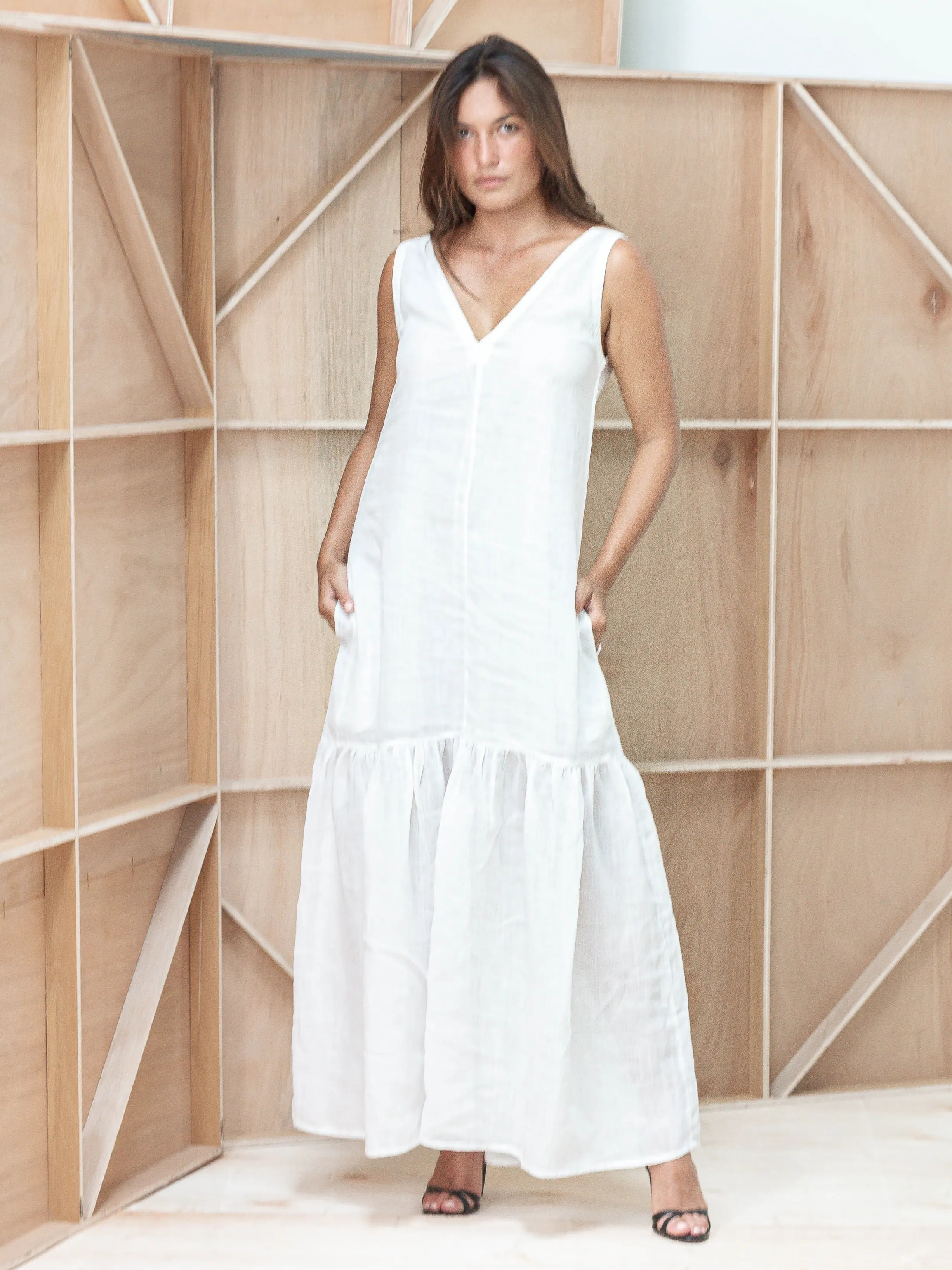 Julia Ramie Dress