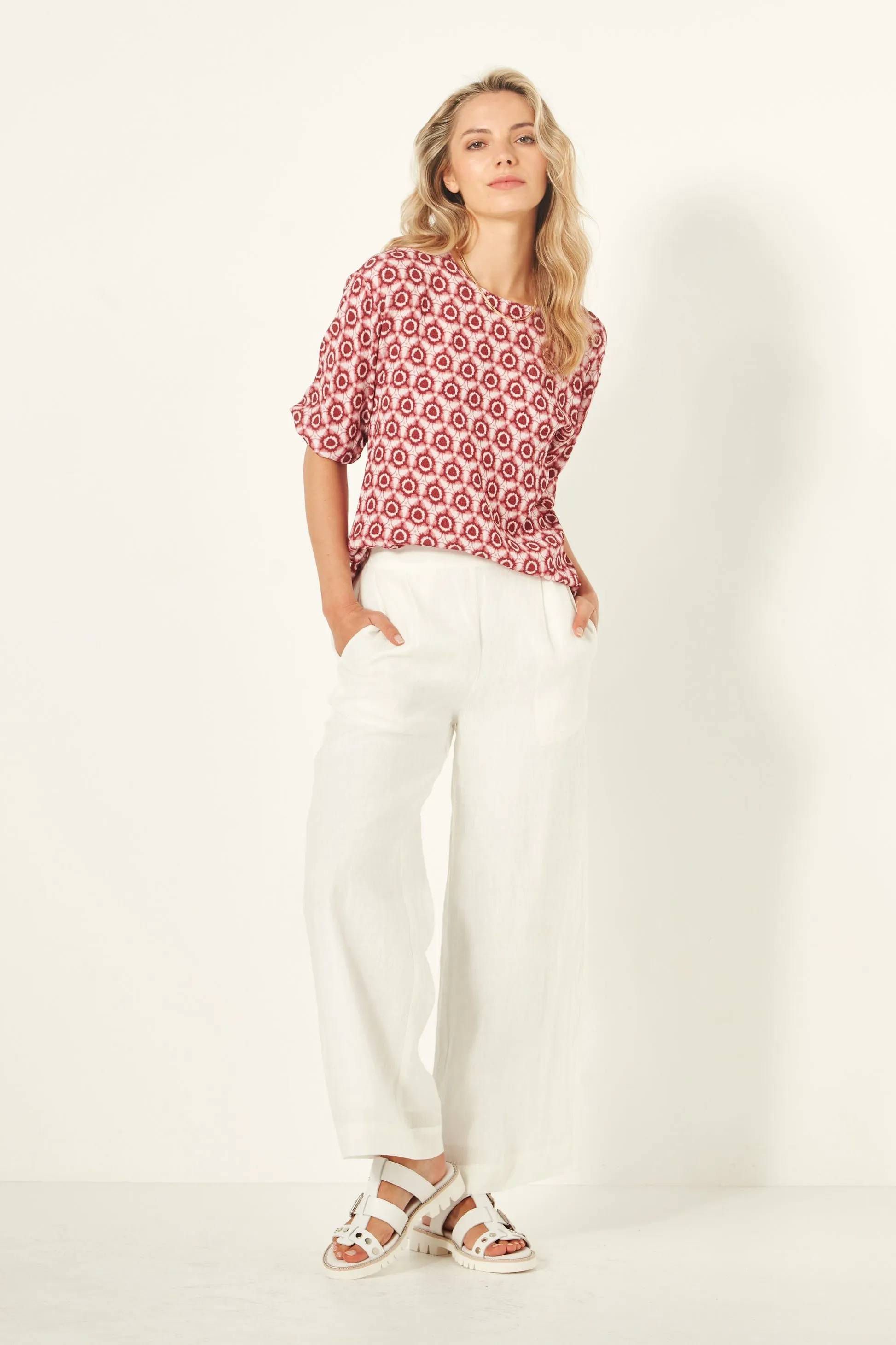 Lemon Tree Design Sybil Top - Magenta