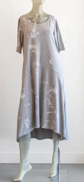 Luukaa Curved Drop Waist Knit Dress