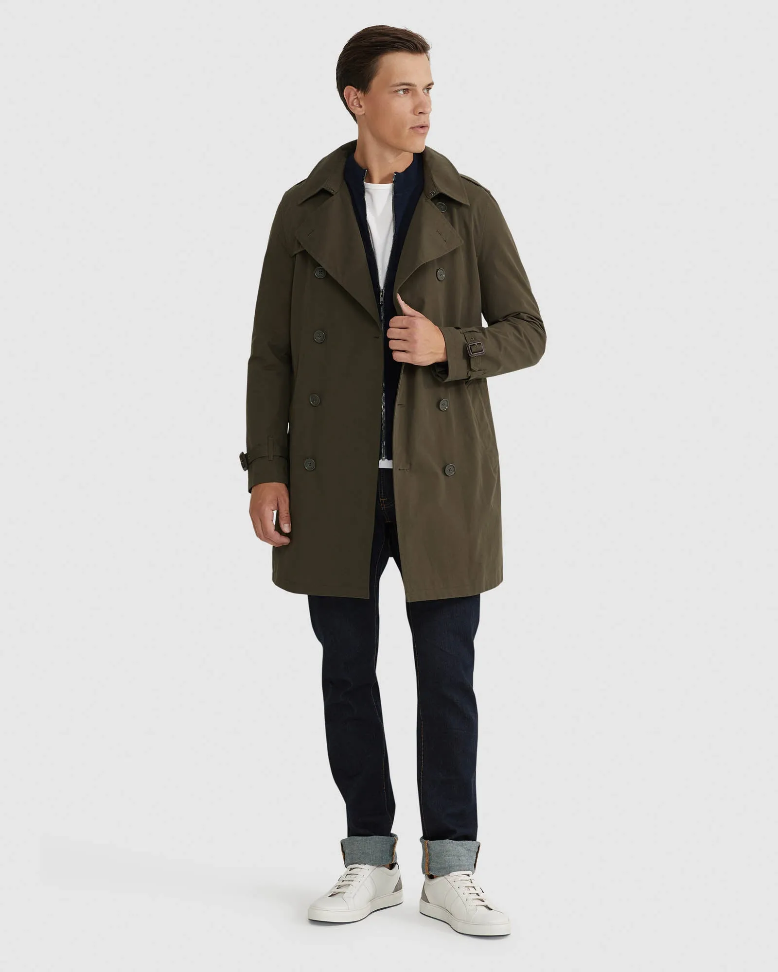 Marco Short Trench Coat