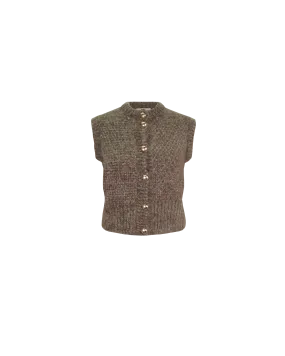 MATILDA VEST WALNUT