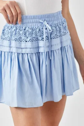 Meet Me At Midnight Detail Skirt