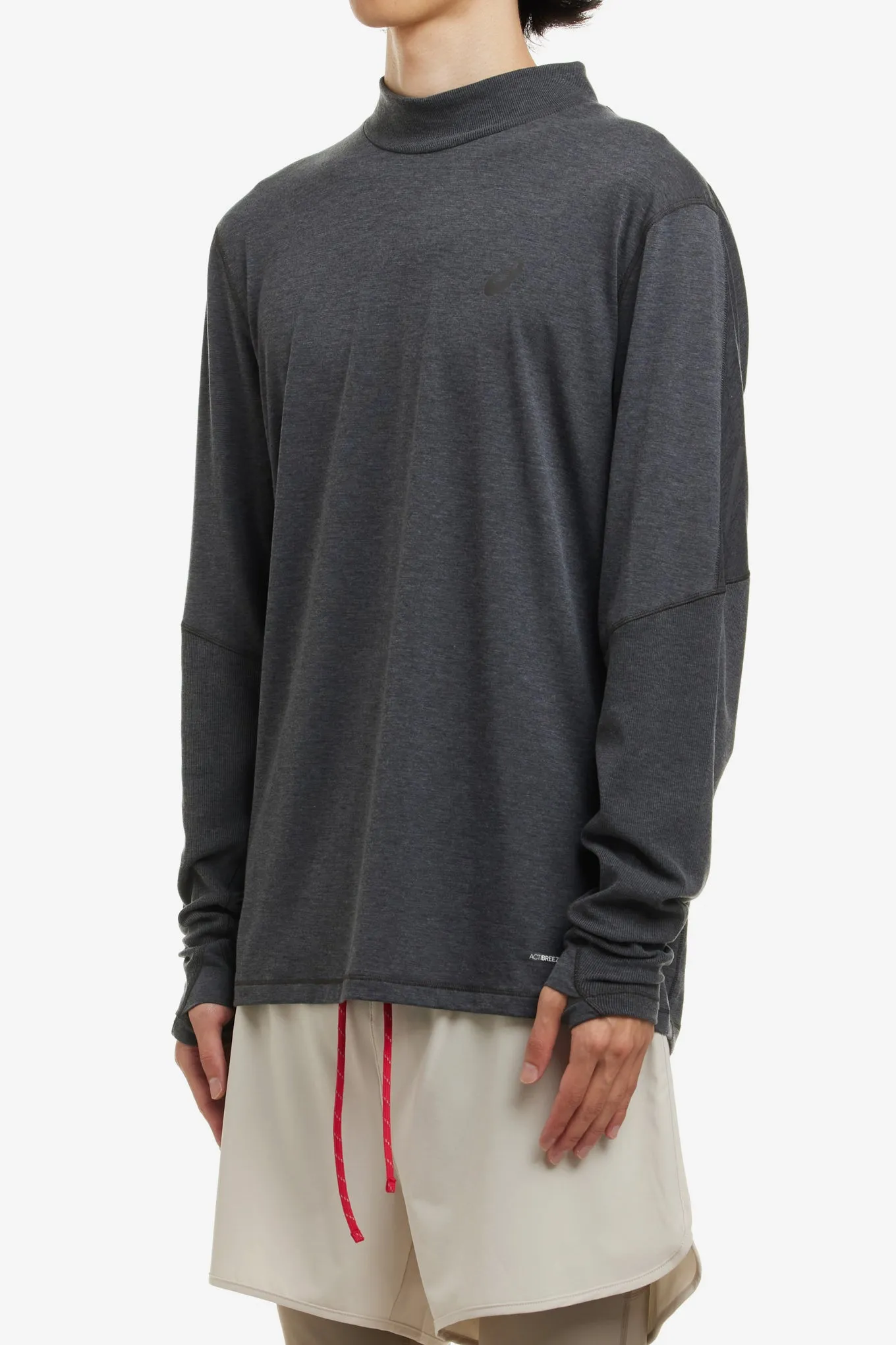 METARUN MOCK NECK LS TOP