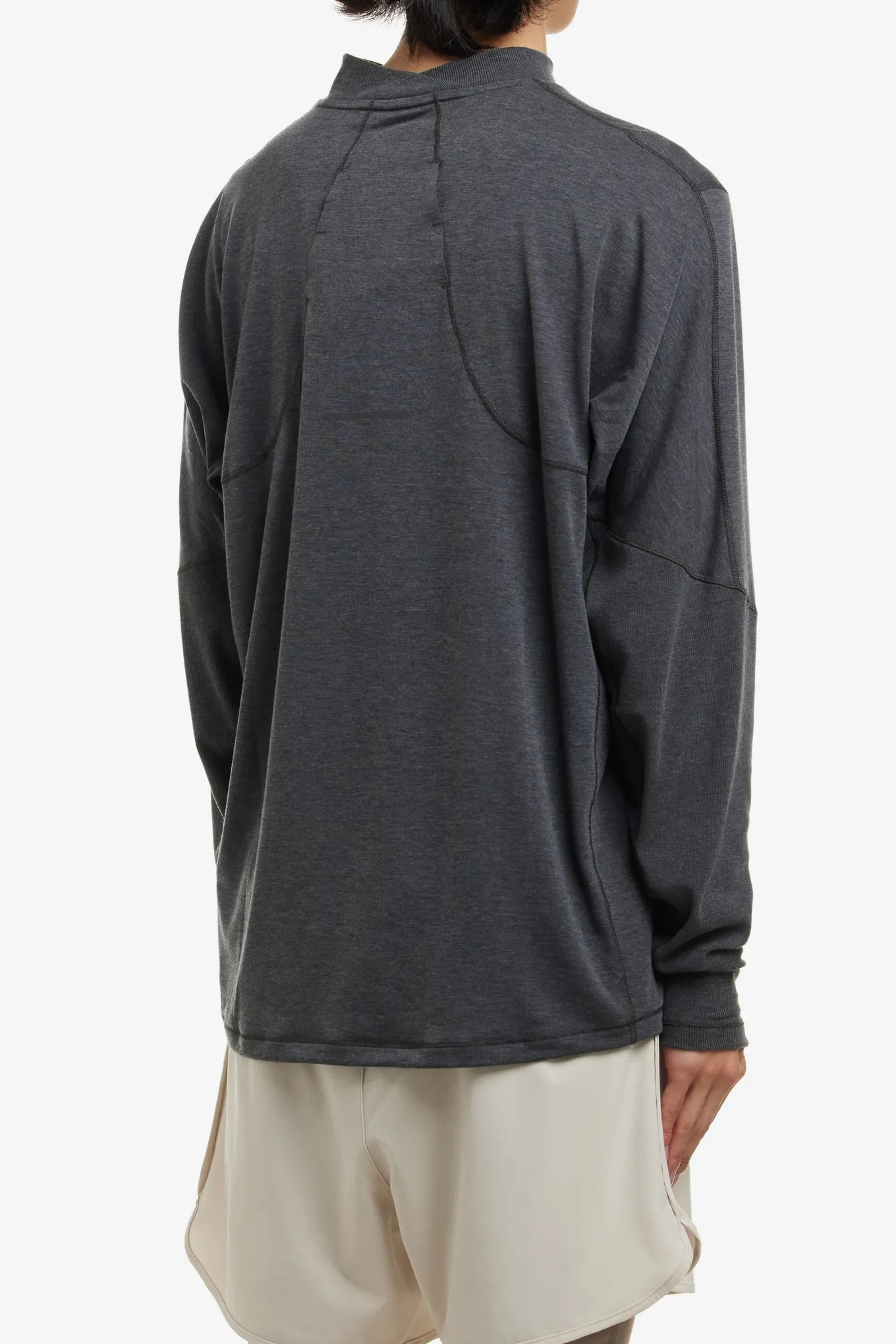 METARUN MOCK NECK LS TOP