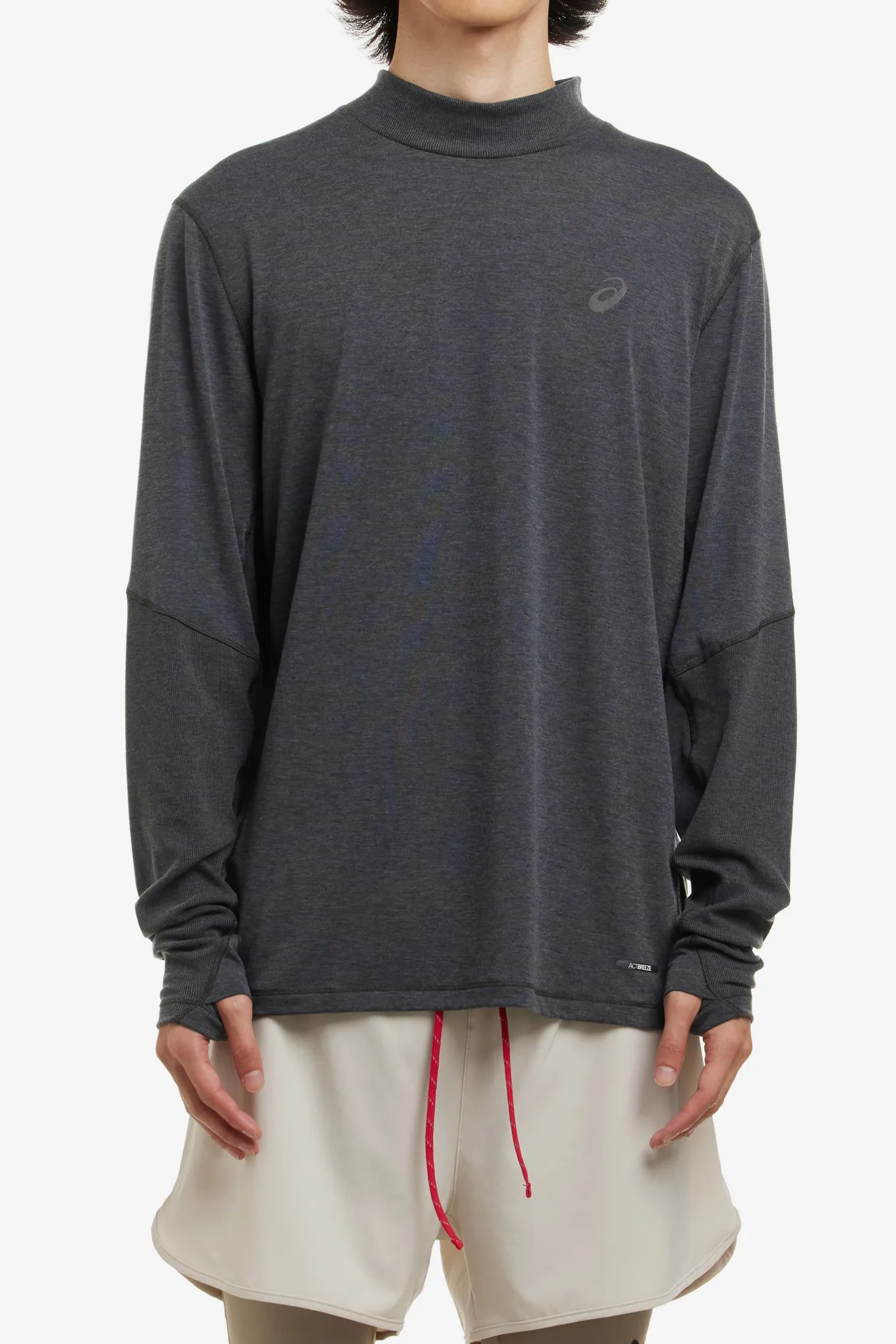 METARUN MOCK NECK LS TOP