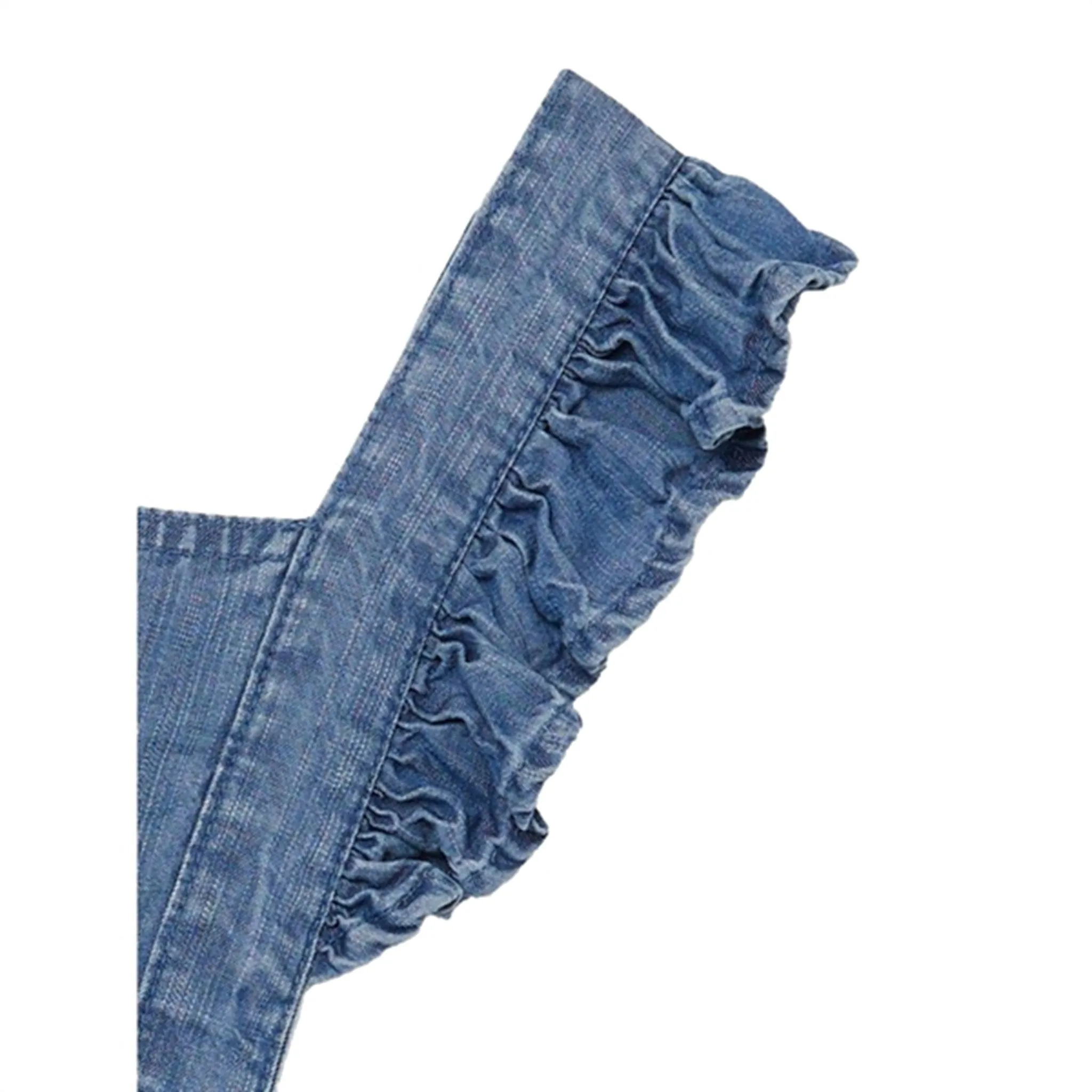 Name it Medium Blue Denim Mia Frill Denim Dress
