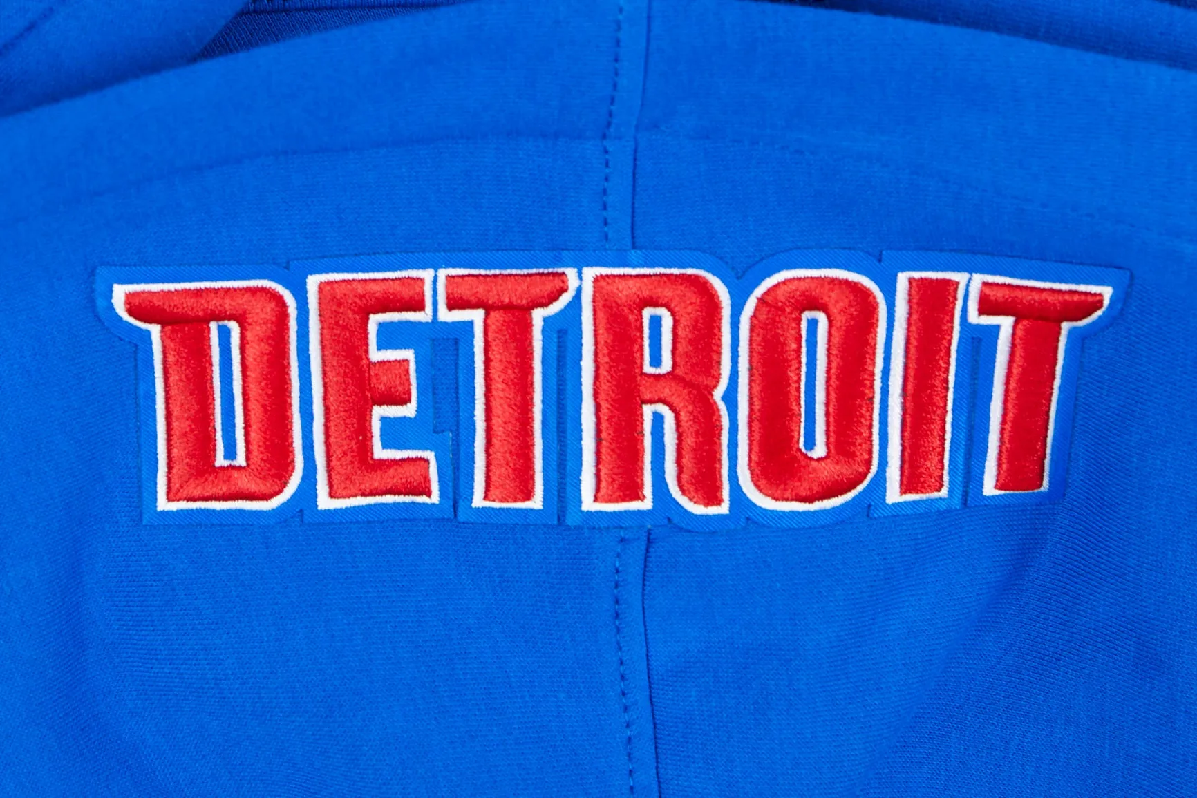 NBA DETROIT PISTONS CLASSIC BIG BOYS FLC FZ PO HOODIE (ROYAL BLUE)