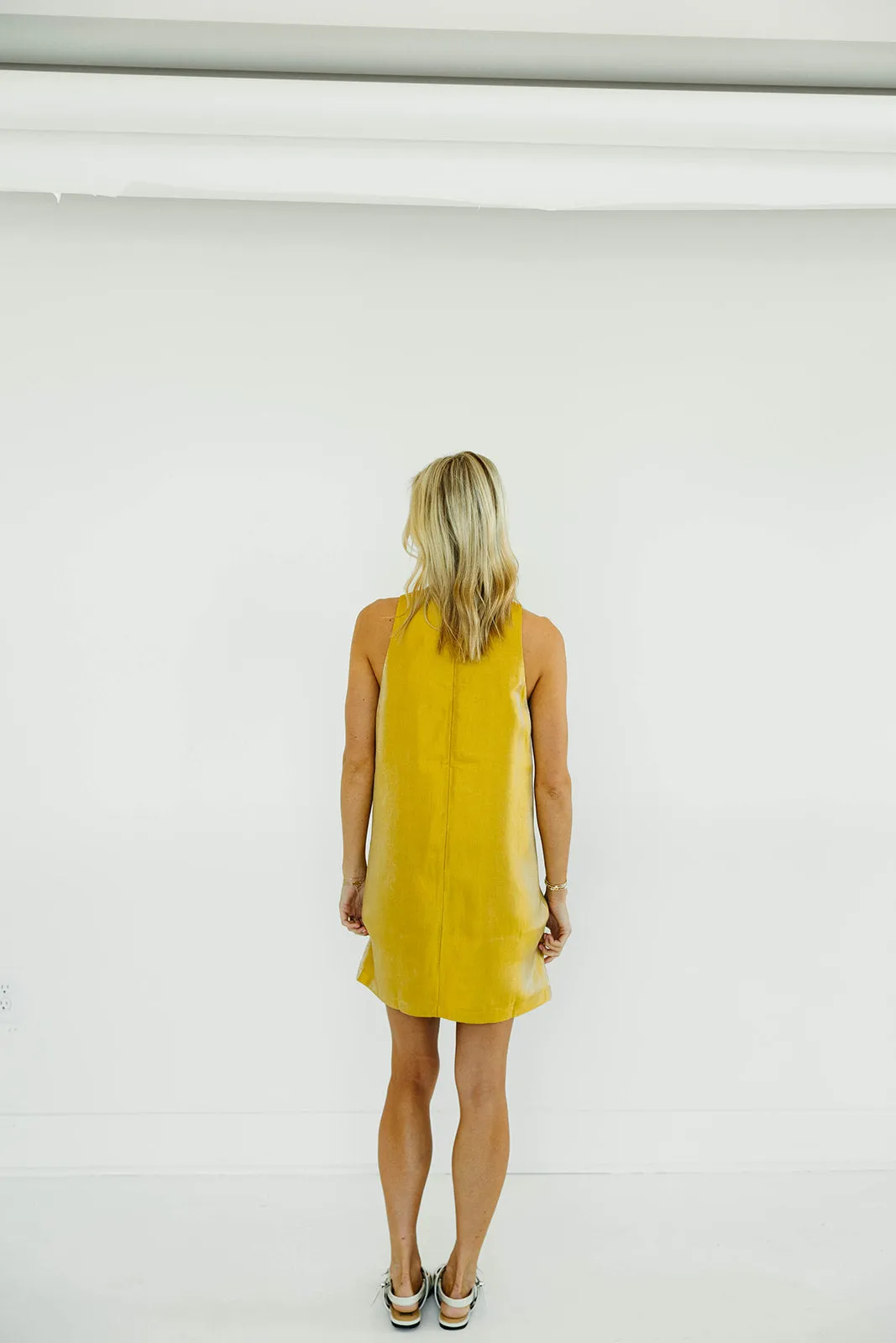 Nellie Mini Dress - Marigold