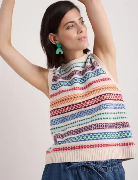 NEW Seasalt Percella Cove Vest - Abstraction Multi
