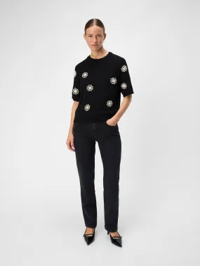 OBJLANEY Pullover - Black