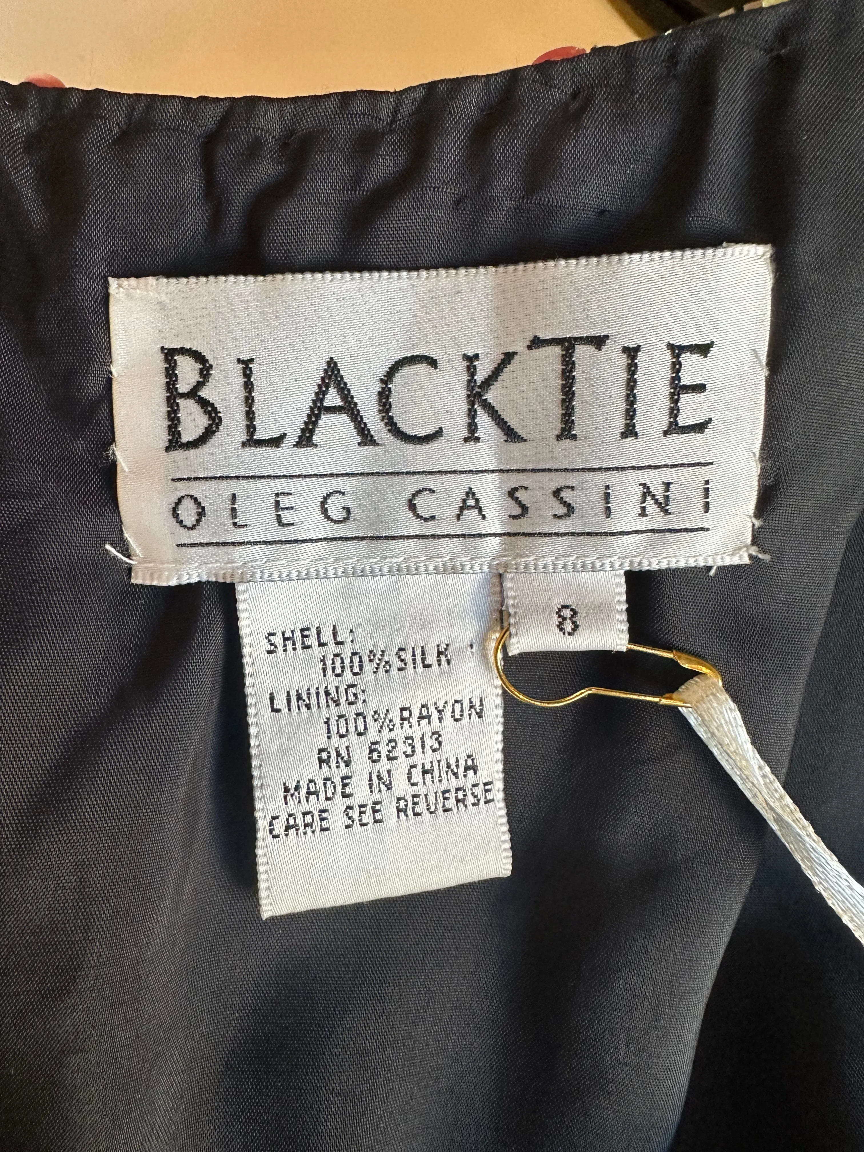 Oleg Cassini Sequin Vest