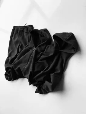 Oversize Basic Hoodie - Black