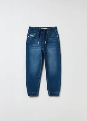 OVS Tapered-fit Denim Joggers