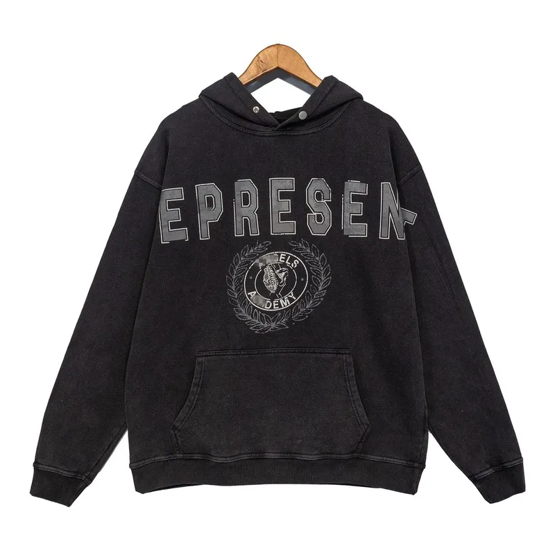 Palm Angels Hoodie Letter Printed Washed Hooded Sweater Men 'S And Women 'S Hoodies