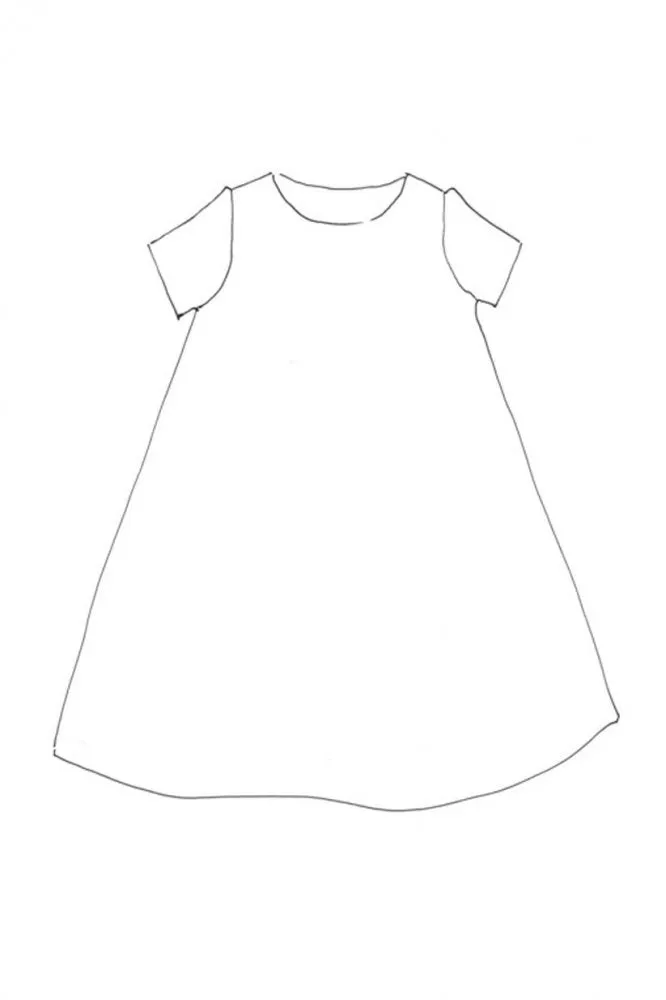 PDF Pattern - Trapeze Dress | Merchant & Mills