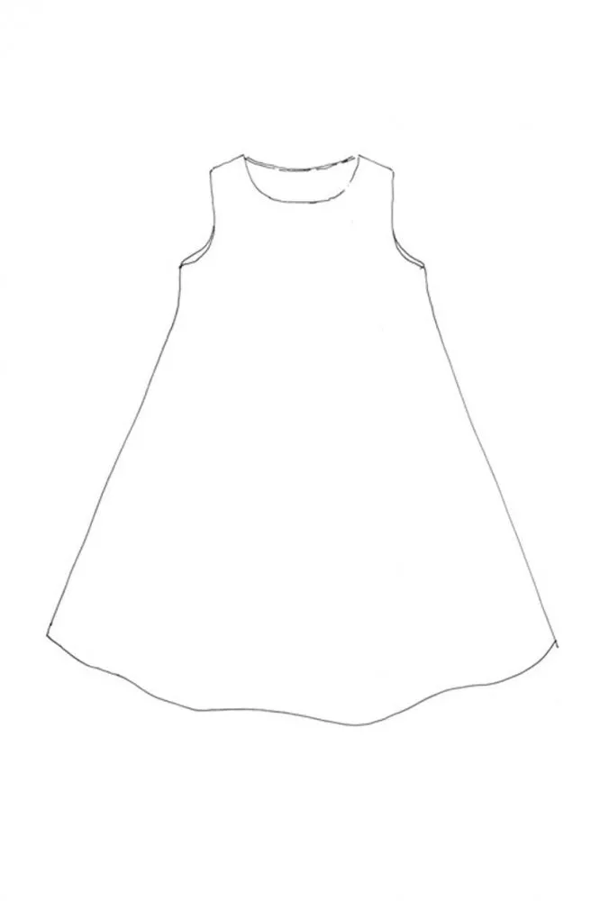 PDF Pattern - Trapeze Dress | Merchant & Mills