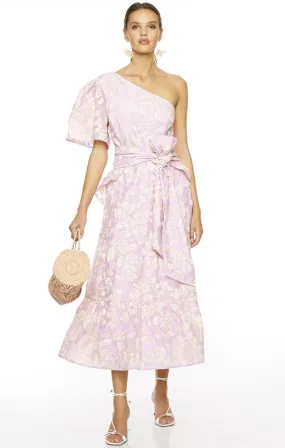PINK LAVENDER MIDI DRESS