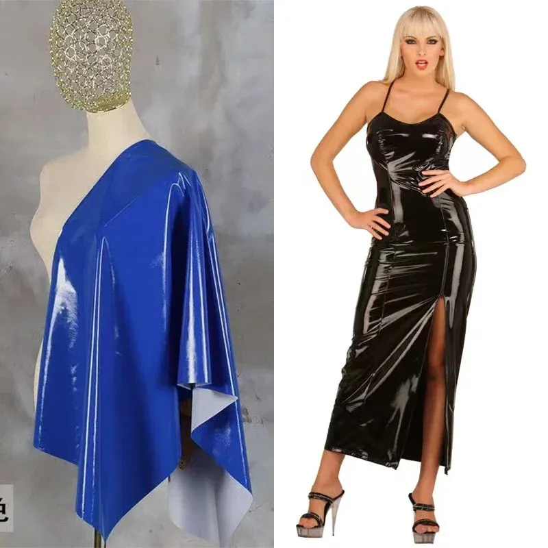 Reach Me Out Leather Maxi Dress
